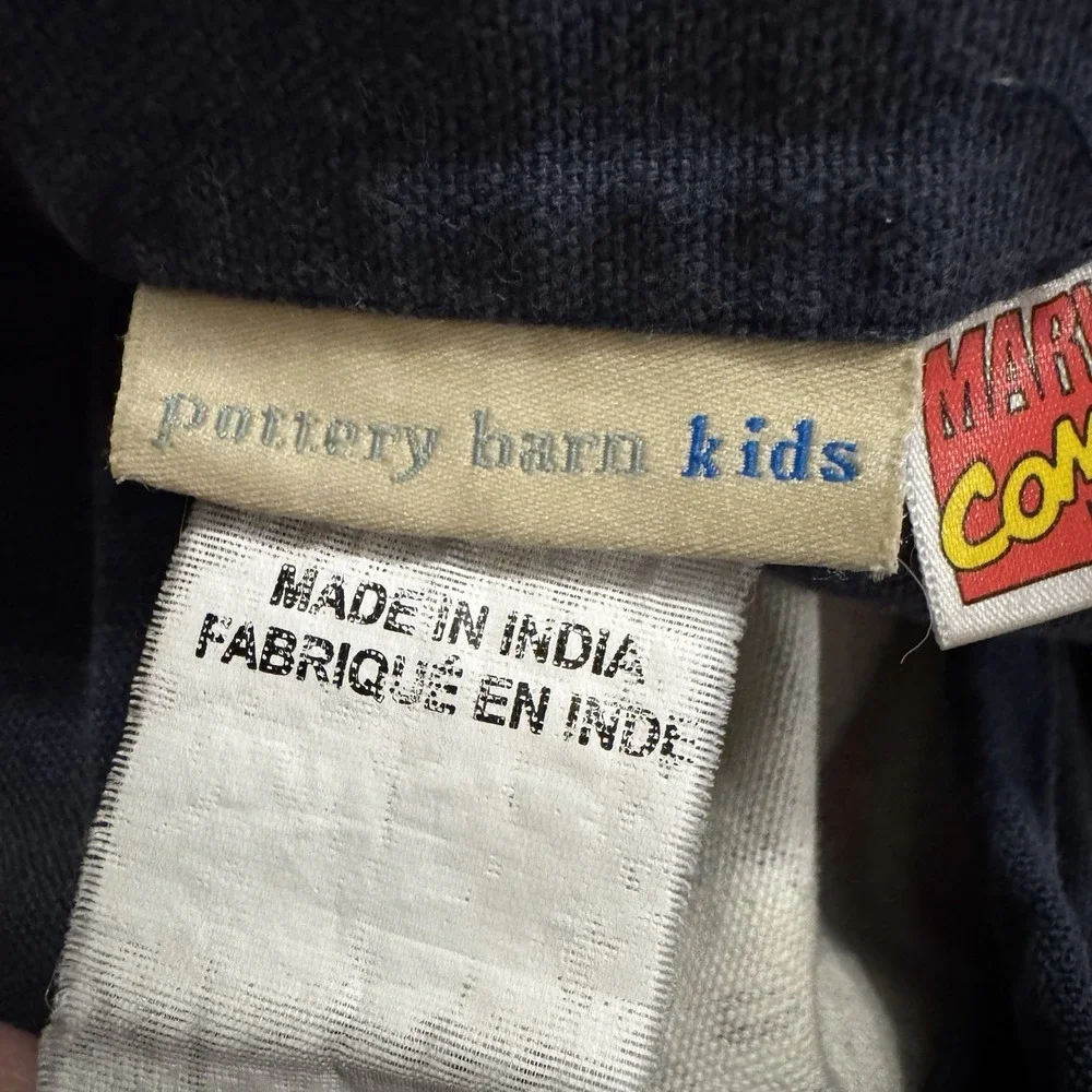Vintage Marvel Comics‎ Captain America Pillowcase Kids Navy Comic Book